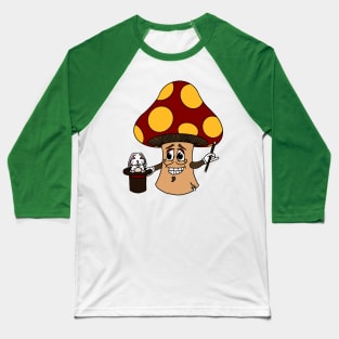 Magic Mushroom Baseball T-Shirt